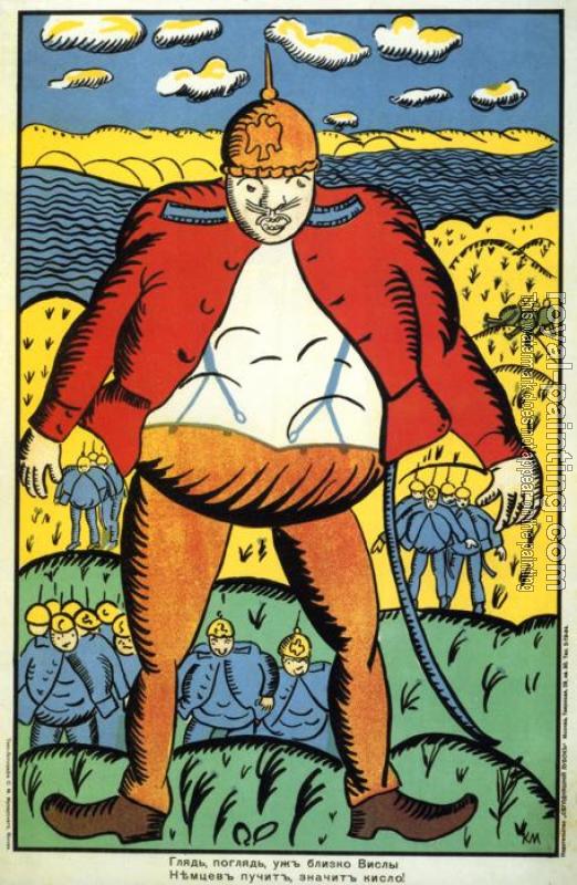 Kazimir Malevich : Look, Vistula is Near Poster Kazimir Malevich : Look, Vistula is Near Poster